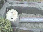 雨水浸透トレンチ